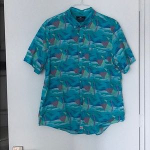 Vineyard Vines SS Beach Umbrella Button Down